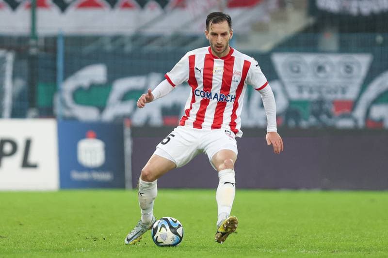 Football. PKO BP Ekstraklasa. Piast Gliwice - Cracovia Krakow. 23.02.2024
