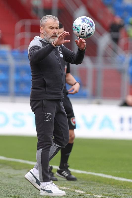 Football. Fortuna:Liga. Banik Ostrava - FK Teplice. 31.03.2024