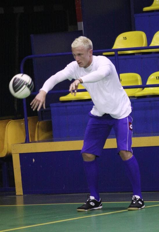 Football. Ruch Chorzow. Training. 05.09.2012