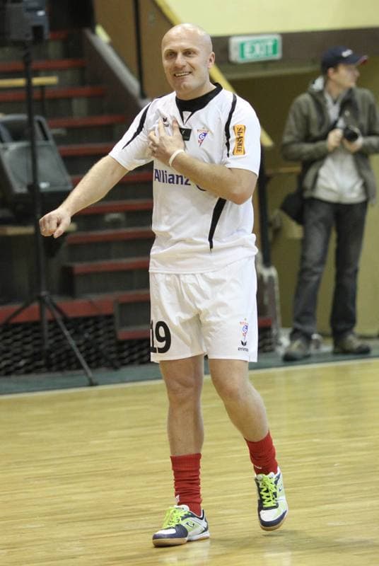 Handball. Charytatywny Mecz. NMC Powen Zabrze - Gornik Zabrze. 16.01.2011