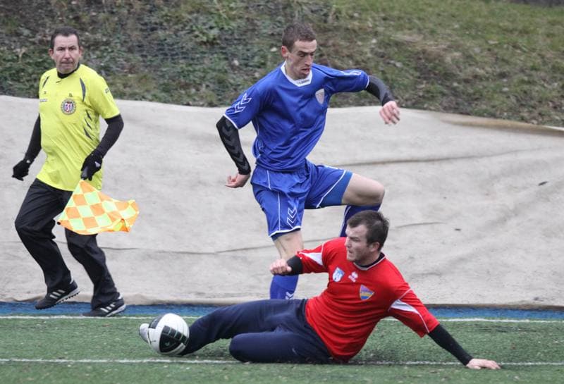 Football. Sparing. Polonia Bytom - Rakow Czestochowa. 19.01.2011