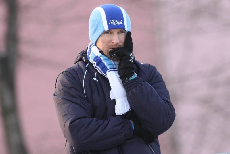 Football. Sparing. Gornik Zabrze - Hutnik Krakow. 28.01.2011