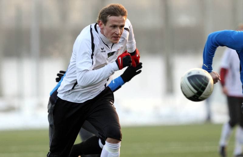 Football. Sparing. Gornik Zabrze - Hutnik Krakow. 28.01.2011