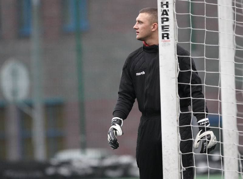 Football. Sparing. GKS Katowice - LZS Lesnica. 05.02.2011