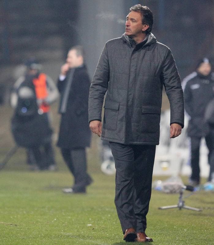 Football. Ekstraklasa. Polonia Bytom - Wisla Krakow. 20.03.2011