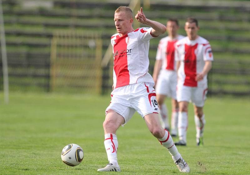 Football. Bytom I liga. Ruch Radzionkow - LKS Lodz. 29.04.2011