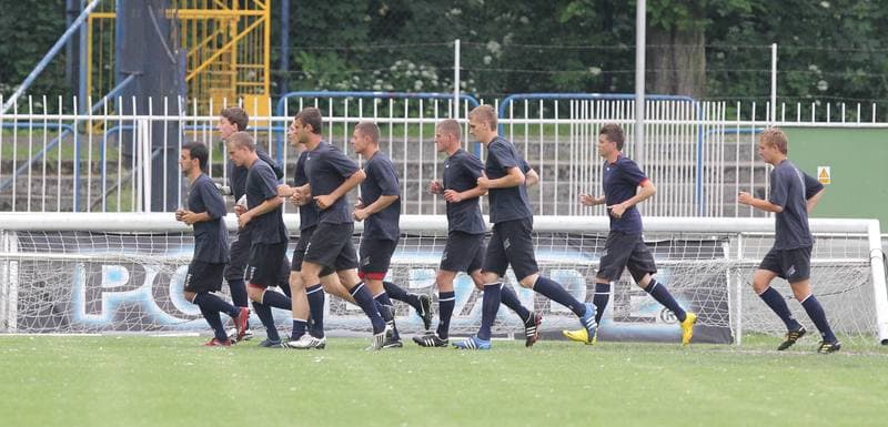 Football. Odra Wodzislaw. Training. 06.06.2011