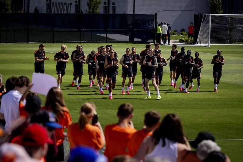 Football. World Cup 2026. Netherlands. Training. 10.06.2026