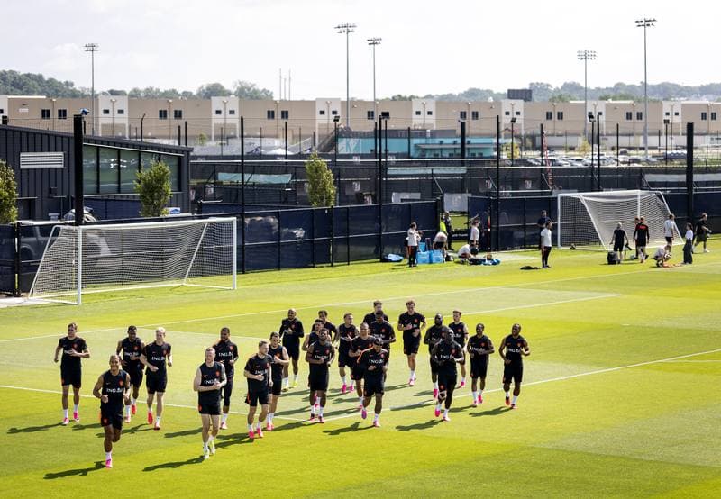 Football. World Cup 2026. Netherlands. Training. 10.06.2026