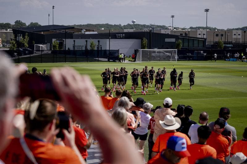 Football. World Cup 2026. Netherlands. Training. 10.06.2026