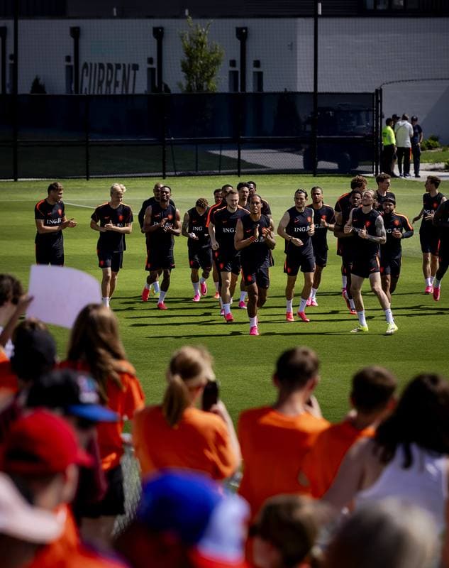 Football. World Cup 2026. Netherlands. Training. 10.06.2026
