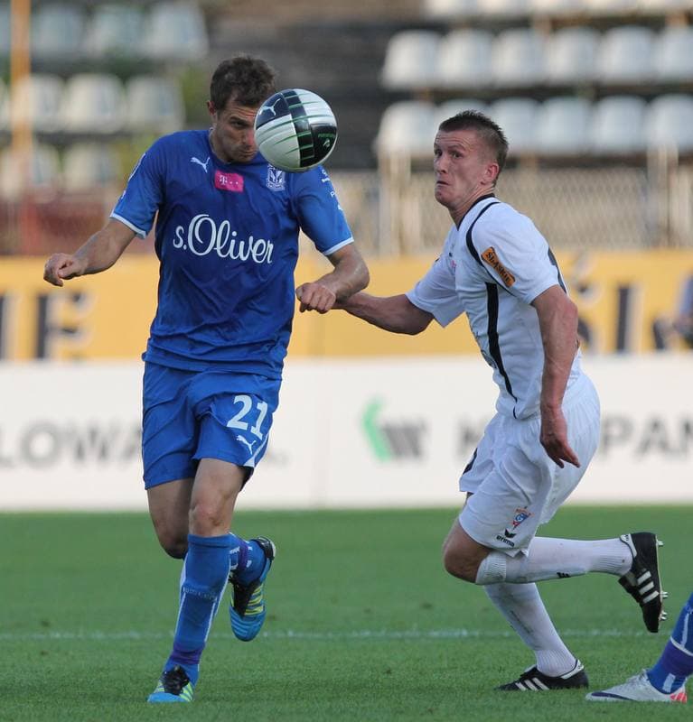 Football. PKO BP Ekstraklasa. Gornik Zabrze - Lech Poznan. 24.10.2010