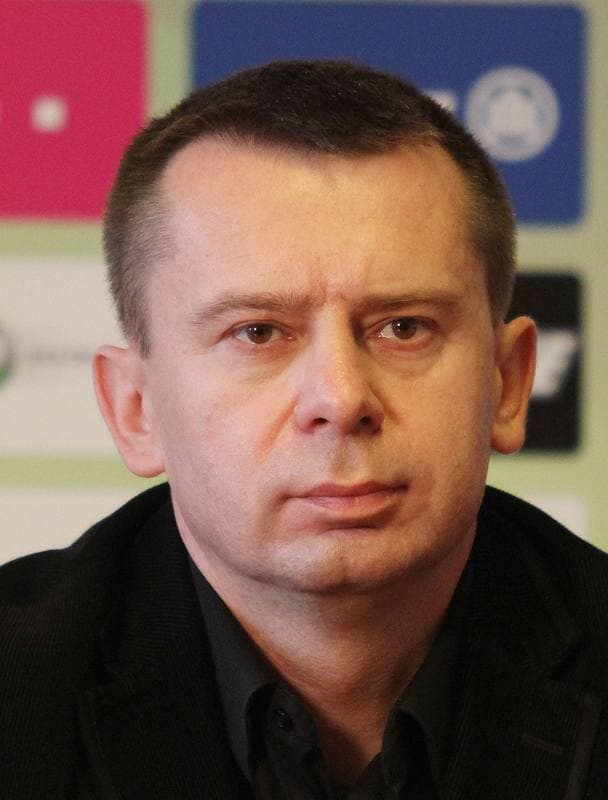 Football. Gornik Zabrze. Press Conference. 27.04.2011
