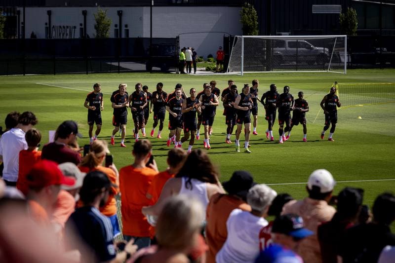 Football. World Cup 2026. Netherlands. Training. 10.06.2026