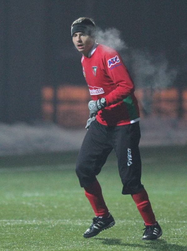 Football. Sparing. Zaglebie Sosnowiec - Skra Czestochowa. 08.02.2012
