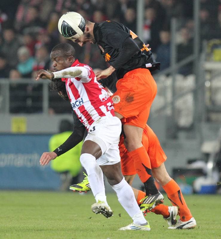 Football. T-Mobile Ekstraklasa. Cracovia Krakow - Zaglebie Lubin. 02.03.2012