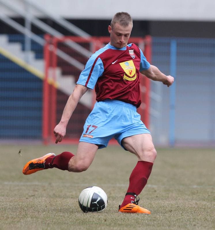 Football. Sparing. Piast Gliwice - Kolejarz Stroze. 10.03.2012