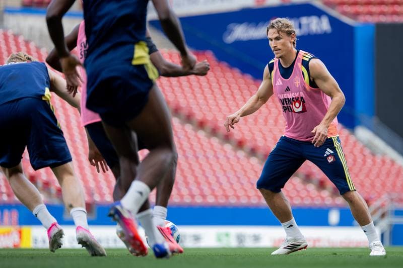 Football. World Cup 2026. Sweden. Training. 10.06.2026