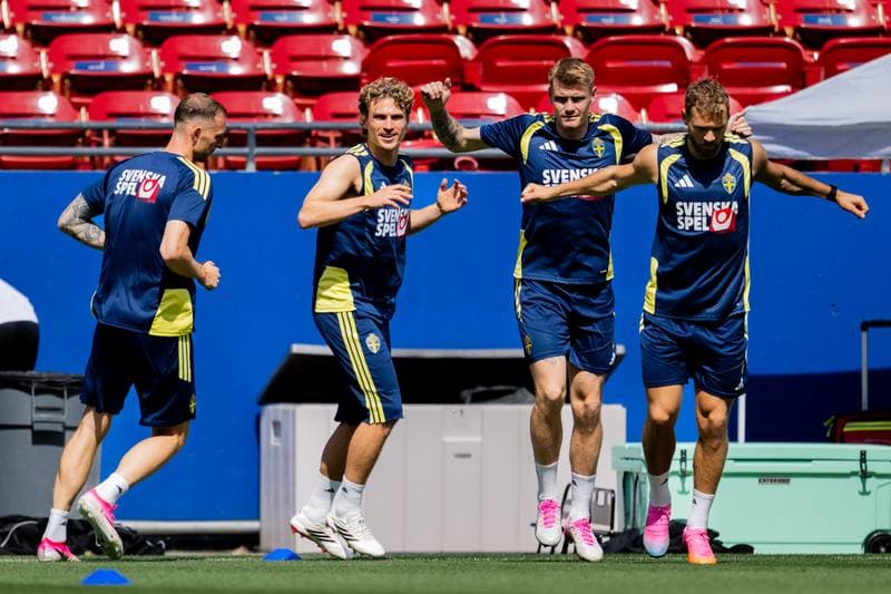 Football. World Cup 2026. Sweden. Training. 10.06.2026