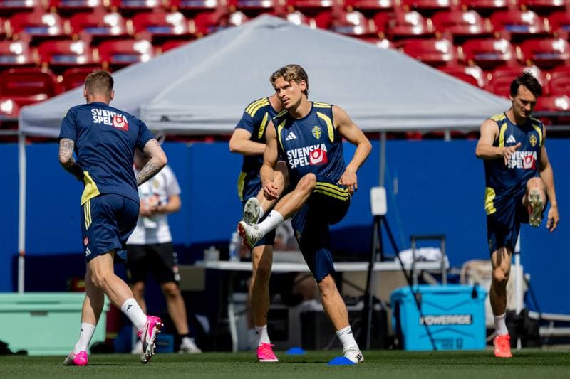 Football. World Cup 2026. Sweden. Training. 10.06.2026
