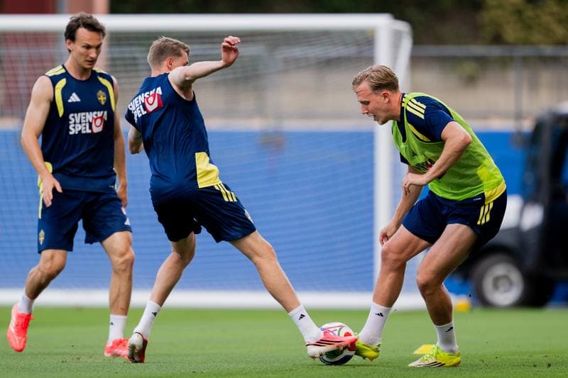 Football. World Cup 2026. Sweden. Training. 10.06.2026