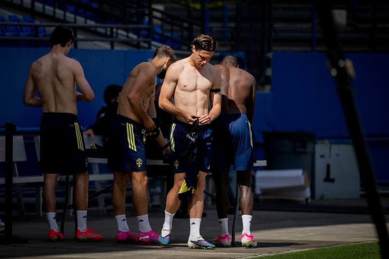 Football. World Cup 2026. Sweden. Training. 10.06.2026