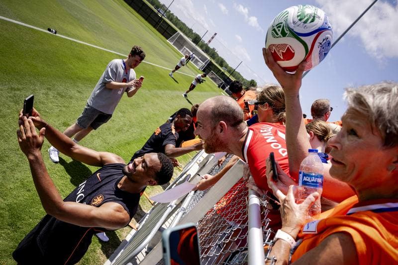 Football. World Cup 2026. Netherlands. Training. 10.06.2026