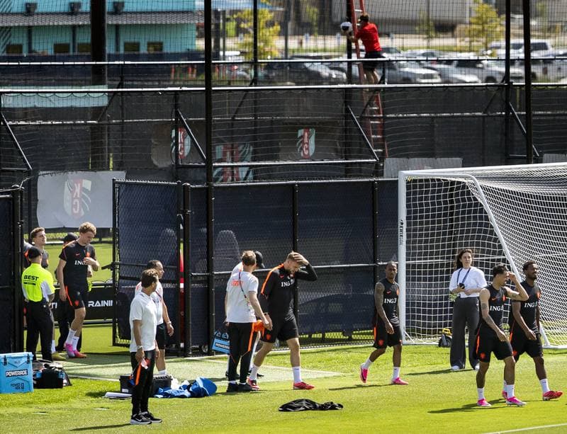 Football. World Cup 2026. Netherlands. Training. 10.06.2026