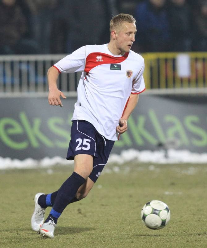 Football. Ekstraklasa. Odra Wodzislaw - Piast Gliwice. 12.03.2010