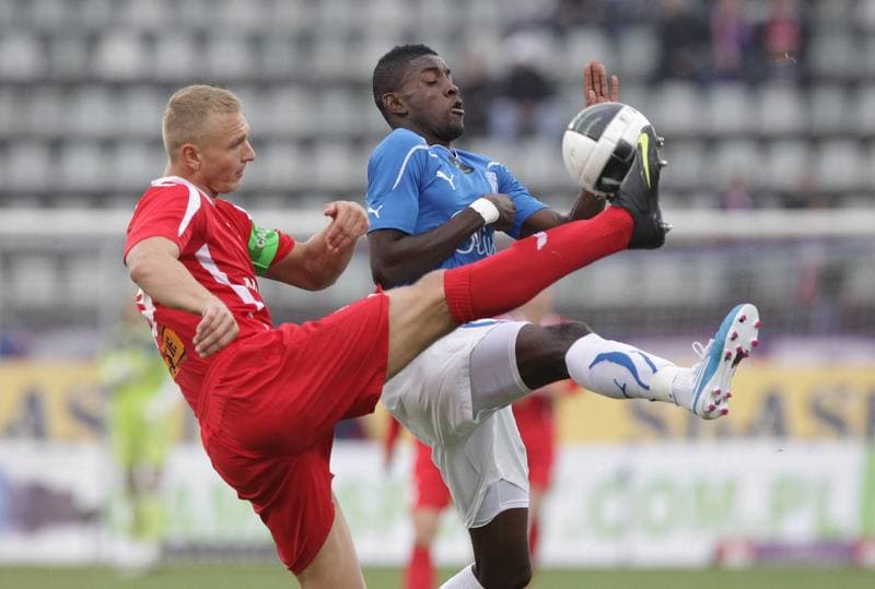 Football. PKO BP Ekstraklasa. Gornik Zabrze - Lech Poznan. 24.10.2010