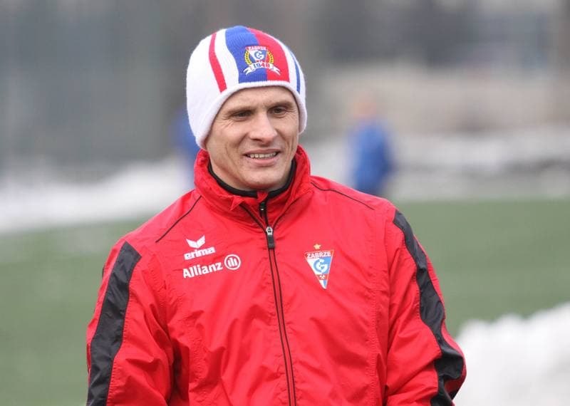 Football. Gornik Zabrze. Training. 11.01.2011