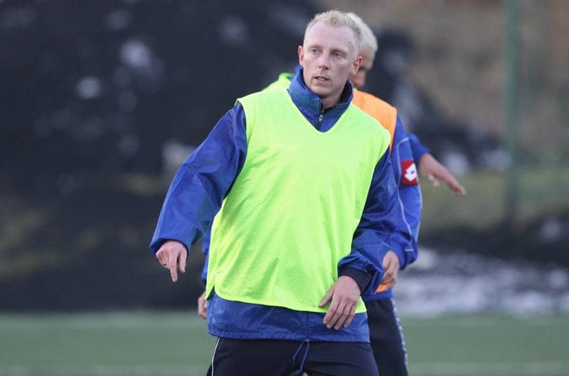 Football. Ruch Chorzow. Training. 05.09.2012