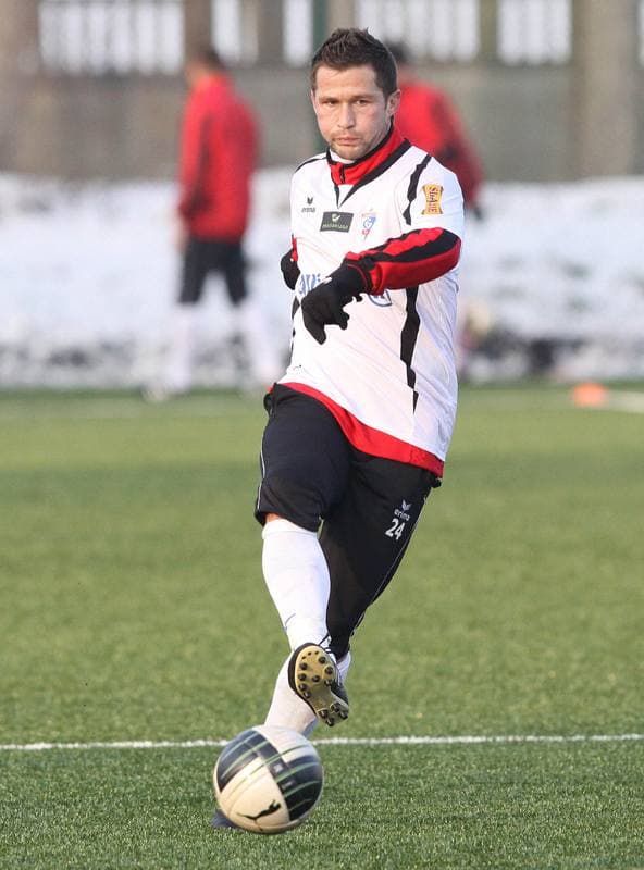 Football. Sparing. Gornik Zabrze - Janina Libiaz. 28.01.2011