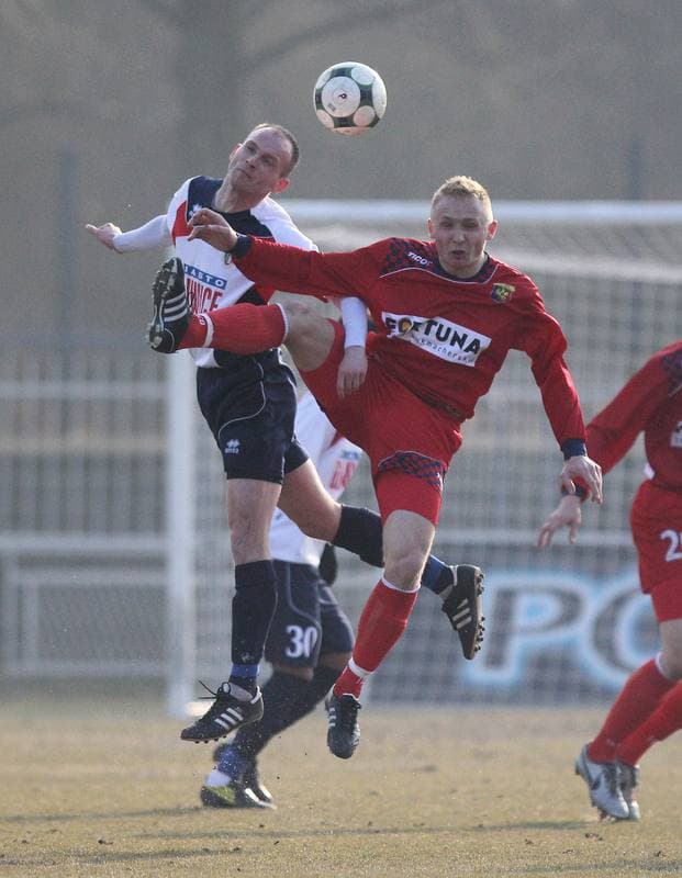 Football. I liga. Piast Gliwice - Odra Wodzislaw Slaski. 05.03.2011
