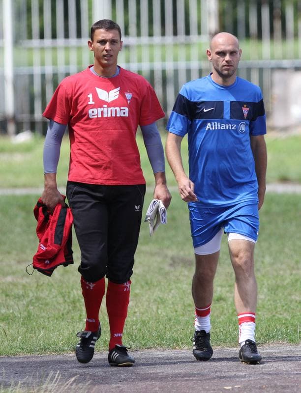 Football. Gornik Zabrze. Training. 12.07.2011