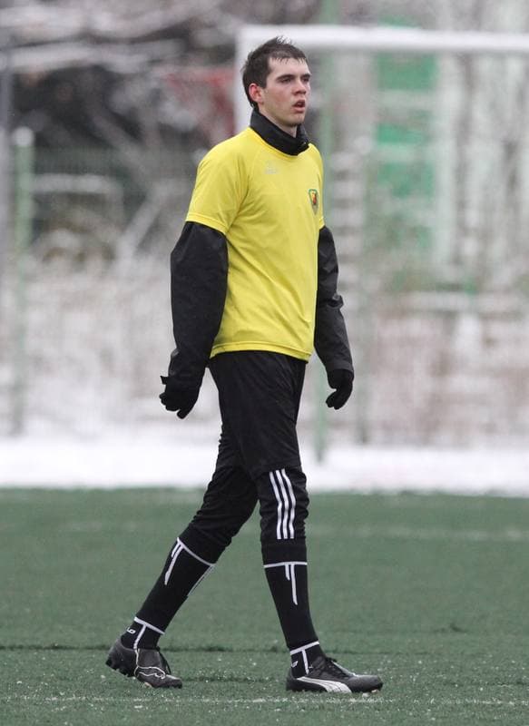 Football. Sparing. Ruch Radzionkow - Polonia Laziska Gorne. 14.01.2012