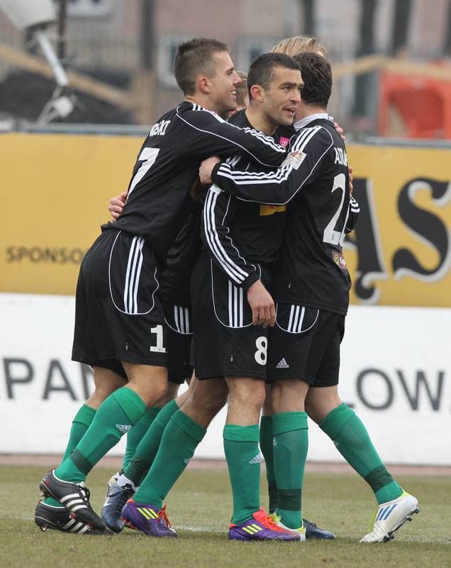 Football. T-Mobile Ekstraklasa. Gornik Zabrze - Lechia Gdansk. 10.03.2012