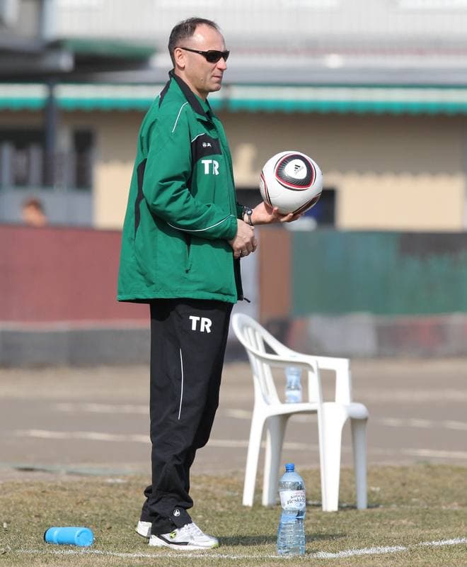Football. II liga. ROW Rybnik - Baltyk Gdynia. 18.03.2012