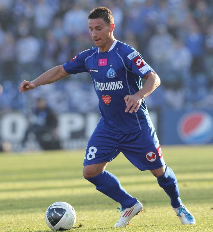 Football. T-Mobile Ekstraklasa. Ruch Chorzow - Wisla Krakow. 25.03.2012