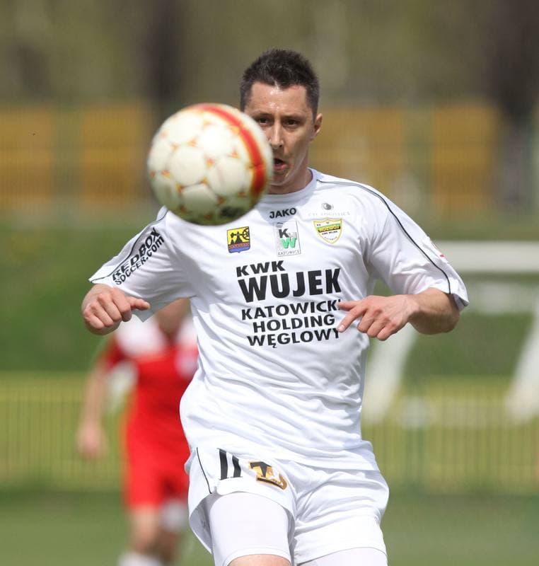 Football. III liga opolsko-slaska. Rozwoj Katowice - Skra Czestochowa. 21.04.2012