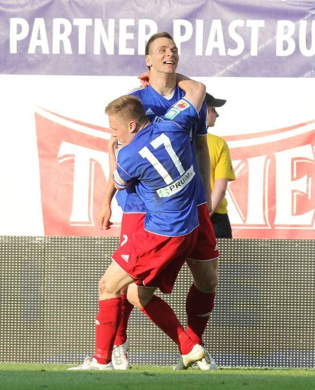 Football. I liga. Piast Gliwice - GKS Katowice. 20.05.2012