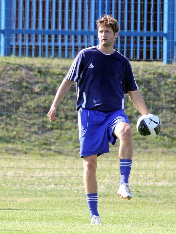Football. Ruch Chorzow. Training. 05.09.2012