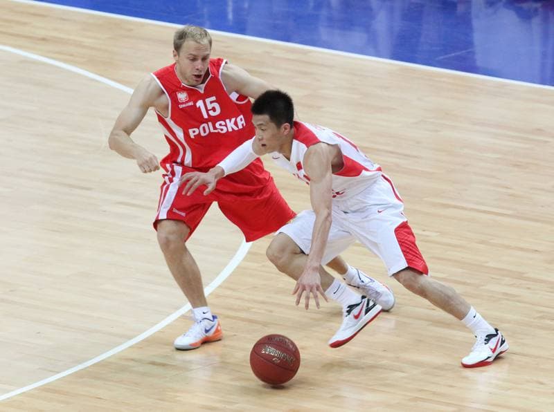 Basketball. Friendly Match. Poland - China. 21.07.2012