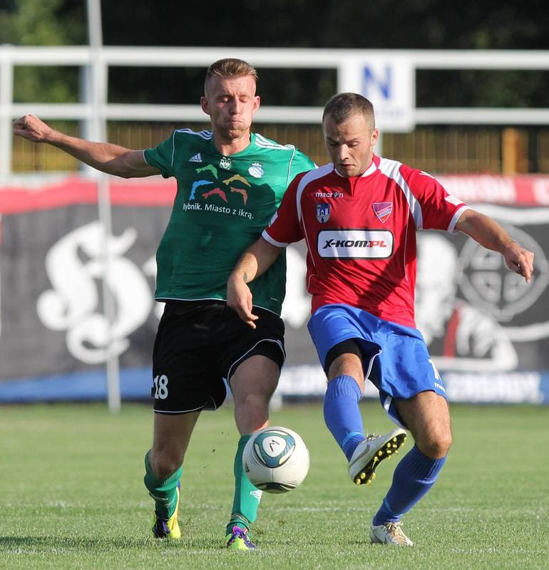 Football. II liga. Rakow Czestochowa - Energetyk ROW Rybnik. 25.08.2012