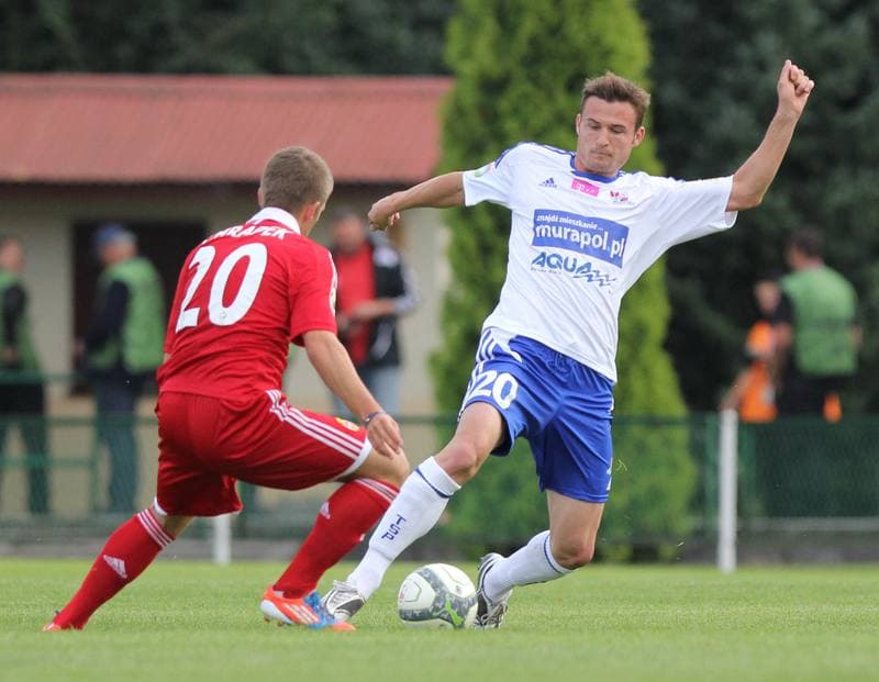 Football. Sparing. Podbeskidzie Bielsko-Biala - Wisla Krakow. 07.09.2012