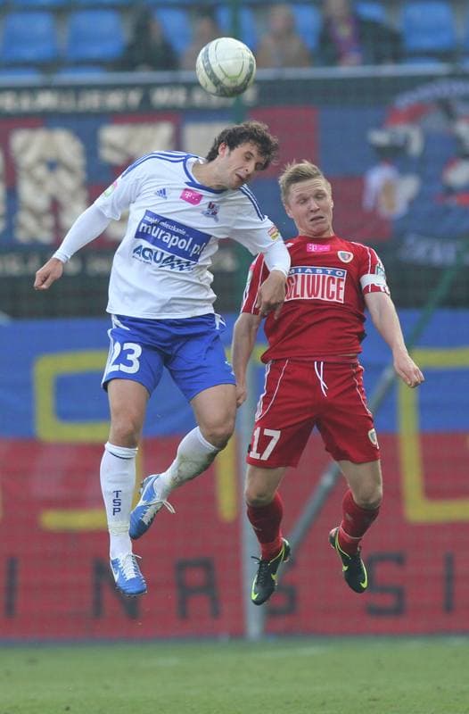 Football. T-Mobile Ekstraklasa. Piast Gliwice - Podbeskidzie Bielsko-Biala. 17.11.2012