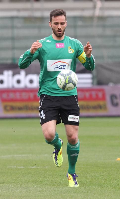 Football. T-Mobile Ekstraklasa. Podbeskidzie Bielsko-Biala - GKS Belchatow. 20.04.2013