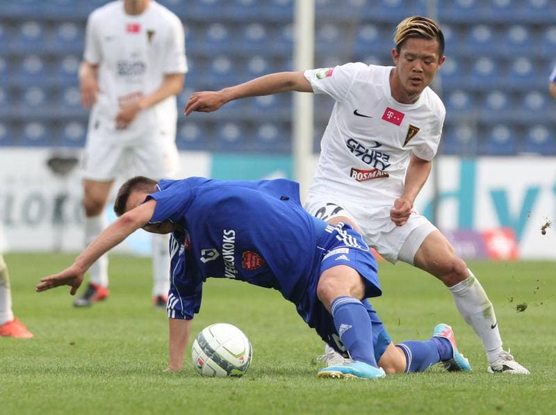 Football. T-mobile Ekstraklasa. Ruch Chorzow - Pogon Szczecin. 17.05.2013