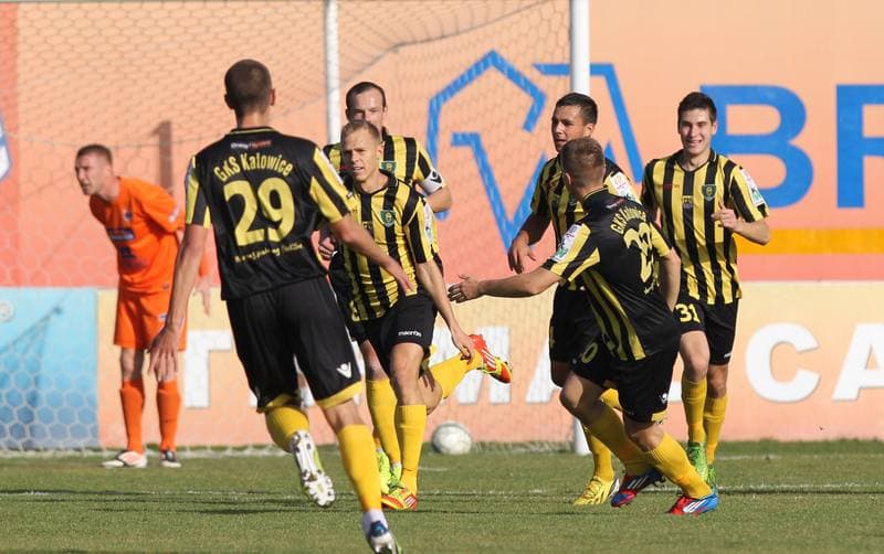 Football. I Liga. Termalica Bruk-Bet Nieciecza - GKS Katowice. 27.10.2013