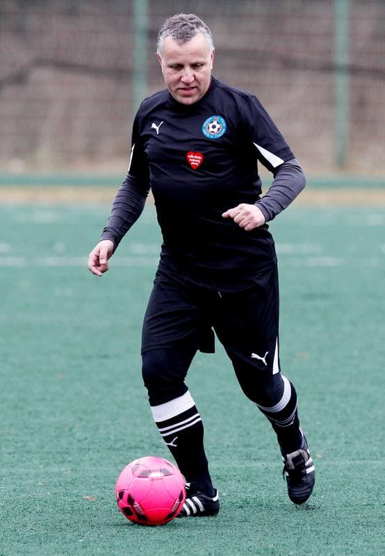 Football. Wielka Orkiestra Swiatecznej Pomocy. Slaskie Oldboye - Slascy Trenerzy. 12.01.2014